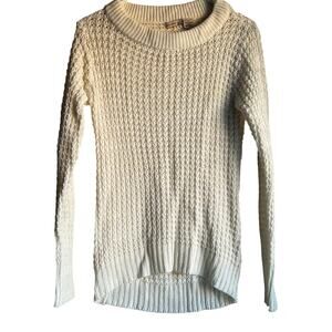 Y2K Body Central Cream Knit Sweater